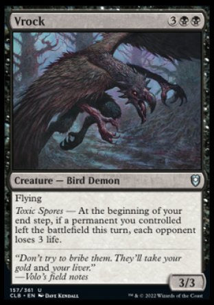 Vrock [Commander Legends: Battle for Baldur's Gate] [Foil]