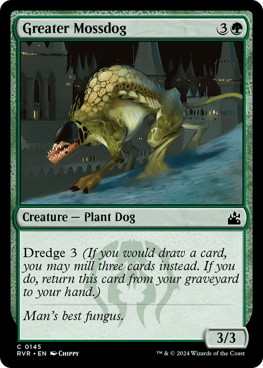 Greater Mossdog [Ravnica Remastered] [Foil]