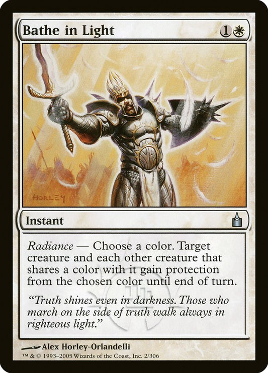 Bathe in Light [Ravnica: City of Guilds] [Foil]