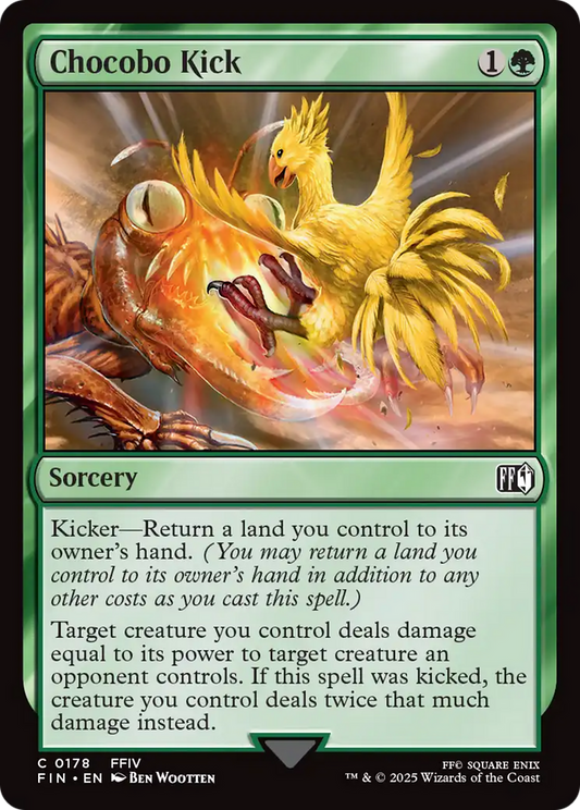 Chocobo Kick [FINAL FANTASY] [Foil]
