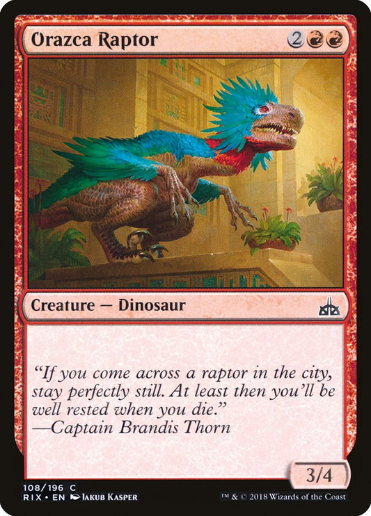 Orazca Raptor [Rivals of Ixalan] [Foil]