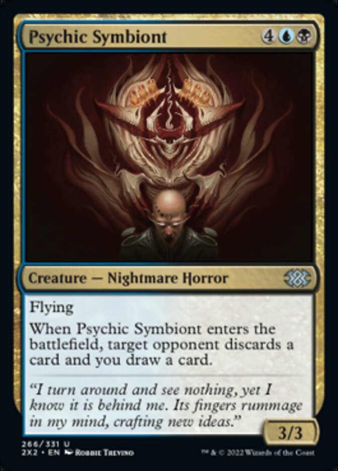 Psychic Symbiont [Double Masters 2022] [Foil]