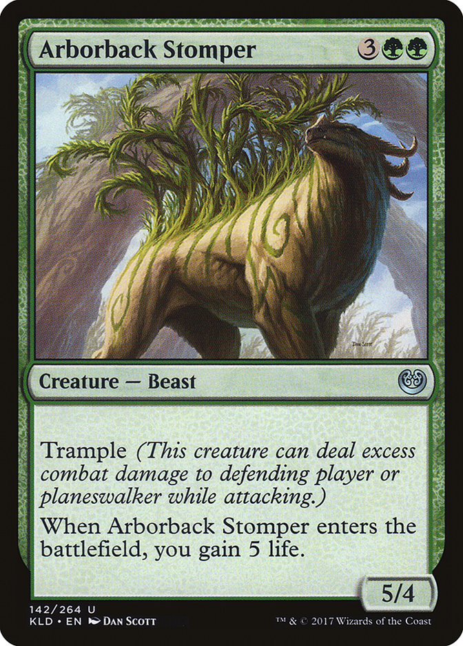 Arborback Stomper (Intro Pack) [Kaladesh Promos] [Foil]
