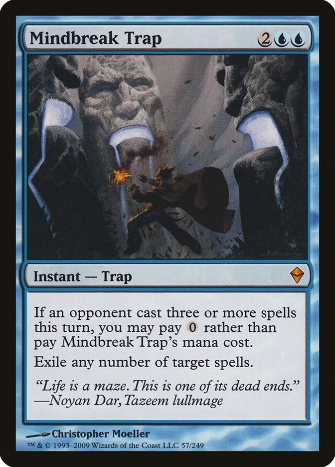 Mindbreak Trap [Zendikar] [Foil]