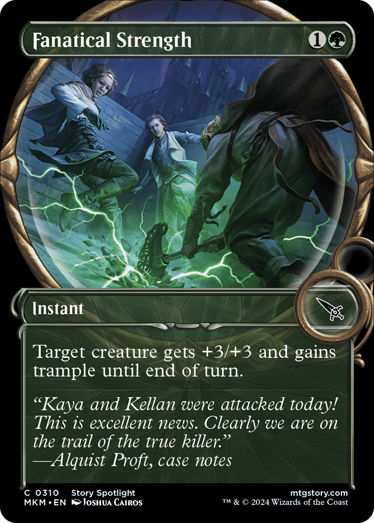 Fanatical Strength (Showcase) [Murders at Karlov Manor] [Foil]