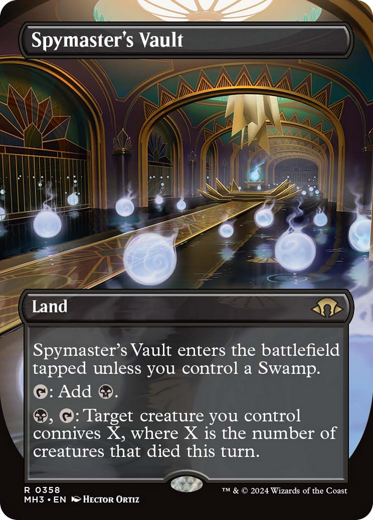 Spymaster's Vault (Borderless) [Modern Horizons 3] [Foil]