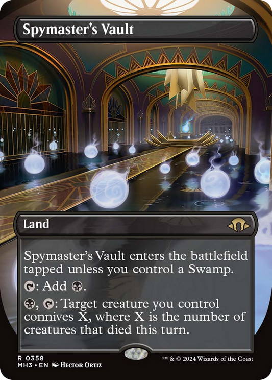 Spymaster's Vault (Borderless) [Modern Horizons 3] [Foil]