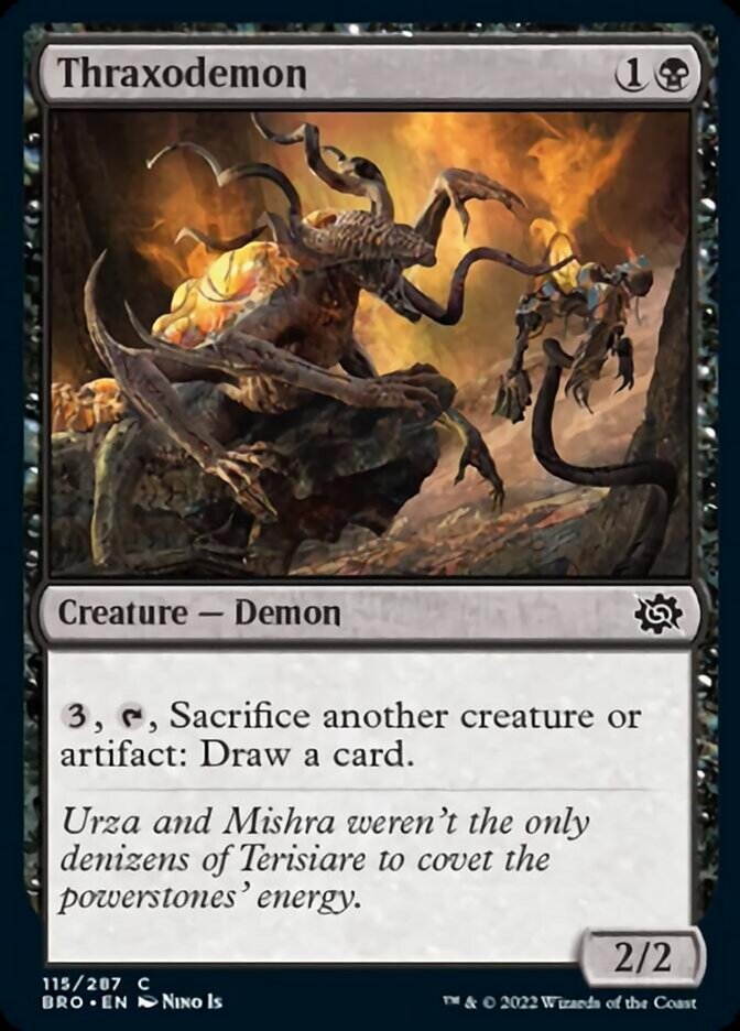 Thraxodemon [The Brothers' War] [Foil]