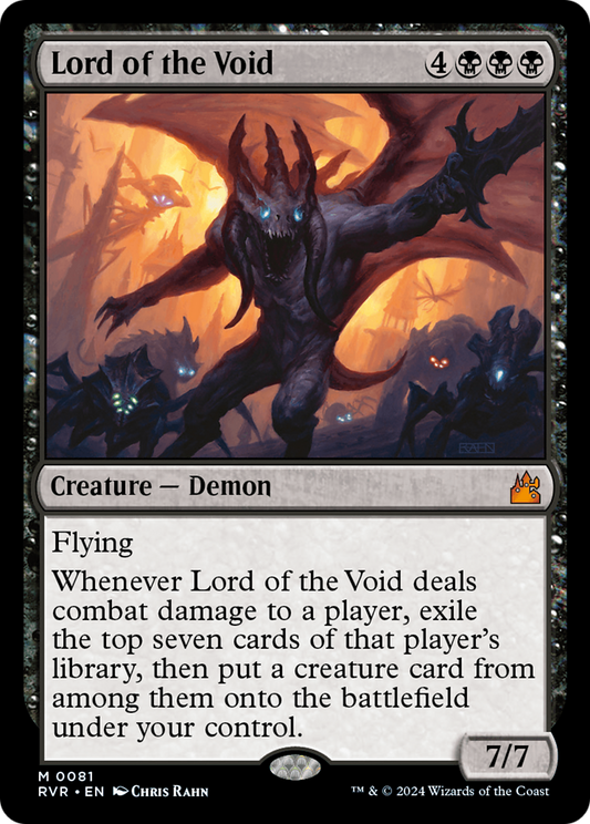 Lord of the Void [Ravnica Remastered] [Foil]