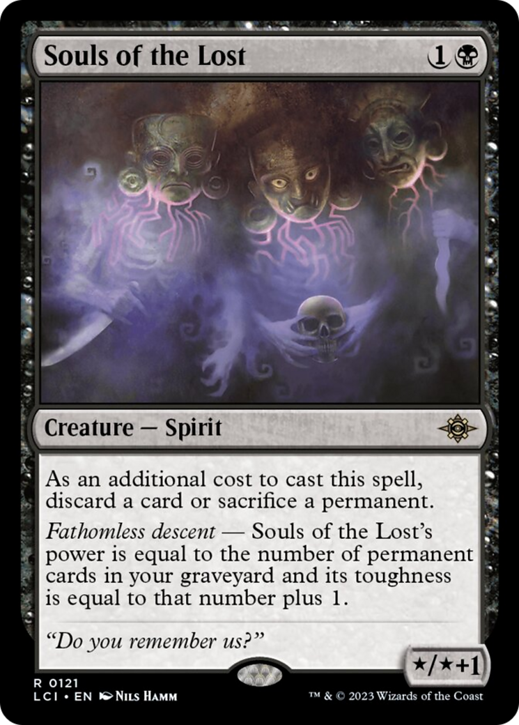 Souls of the Lost [The Lost Caverns of Ixalan] [Foil]