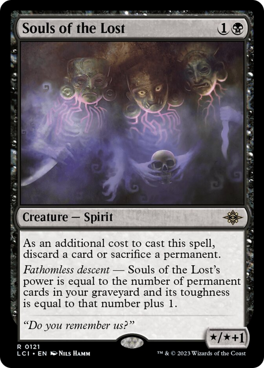 Souls of the Lost [The Lost Caverns of Ixalan] [Foil]