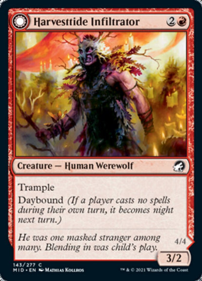 Harvesttide Infiltrator // Harvesttide Assailant [Innistrad: Midnight Hunt] [Foil]