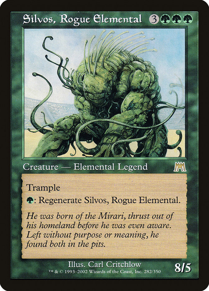 Silvos, Rogue Elemental [Onslaught] [Foil]
