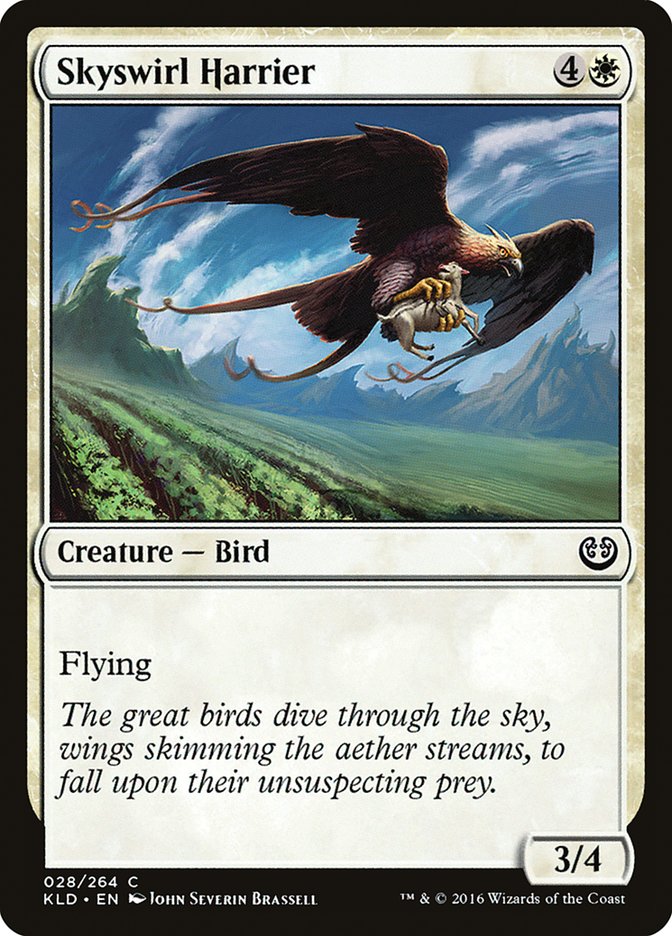 Skyswirl Harrier [Kaladesh] [Foil]