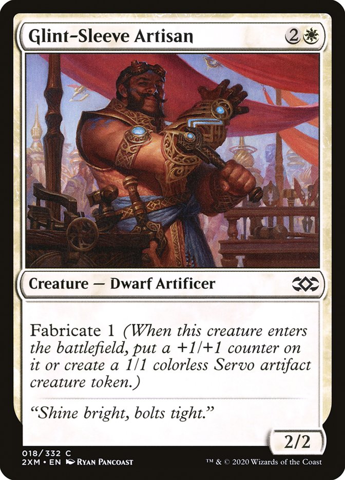 Glint-Sleeve Artisan [Double Masters] [Foil]