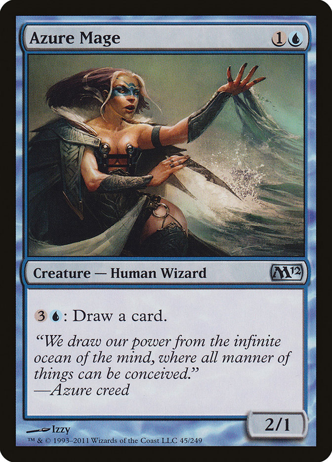 Azure Mage [Core Set 2012] [Foil]