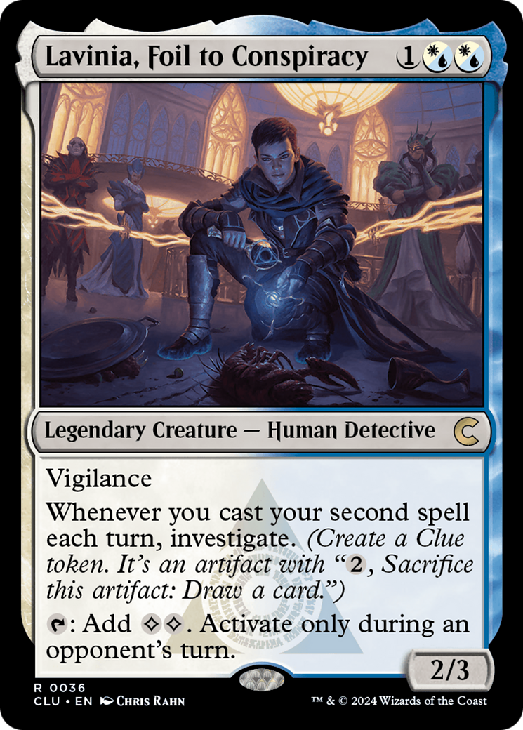 Lavinia, Foil to Conspiracy [Ravnica: Clue Edition] [Foil]