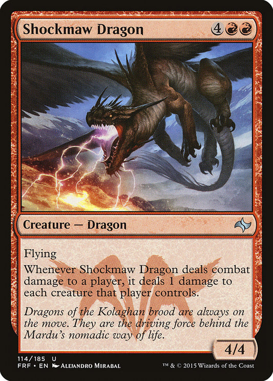 Shockmaw Dragon [Fate Reforged] [Foil]