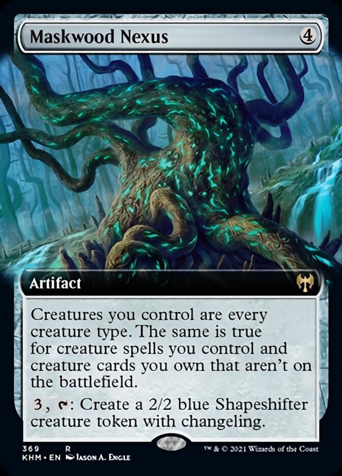 Maskwood Nexus (Extended Art) [Kaldheim] [Foil]