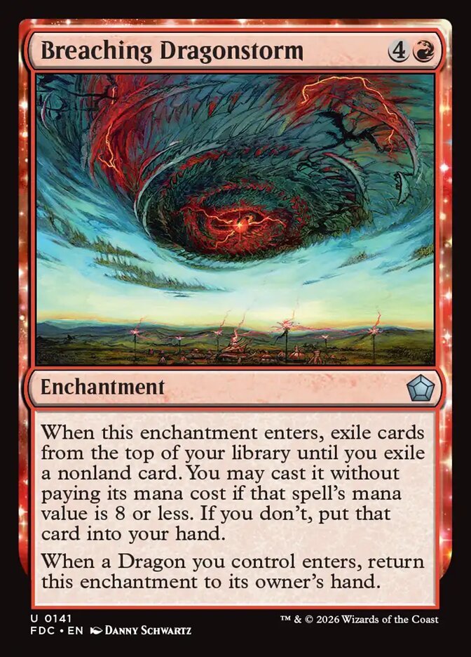 Breaching Dragonstorm [Foundations Commander]