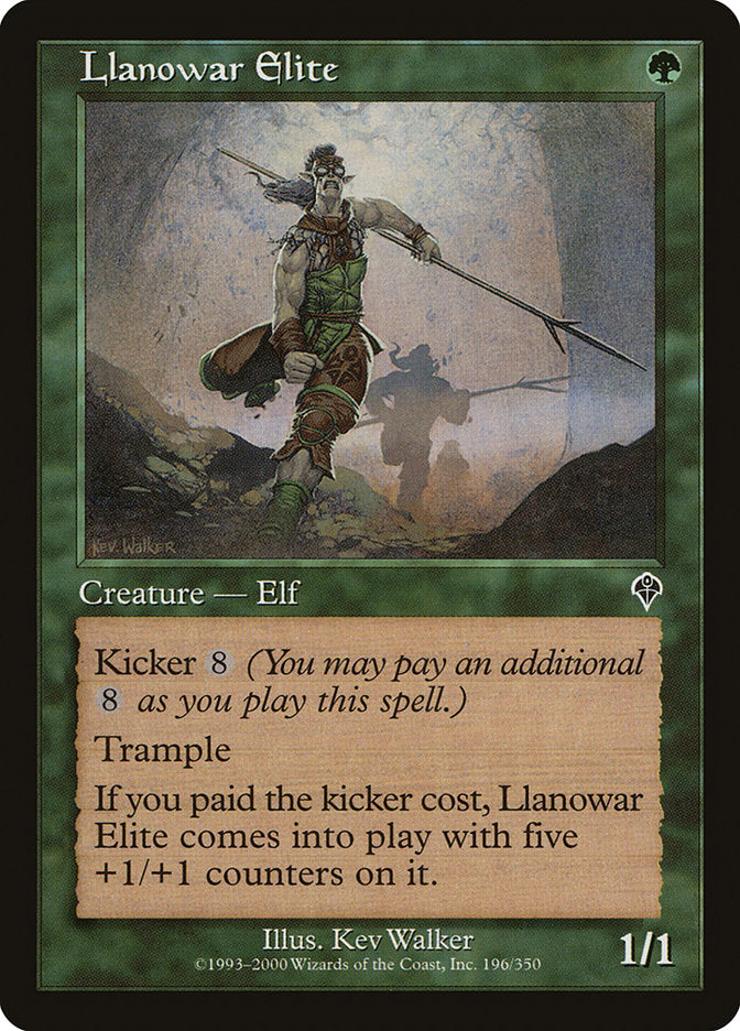 Llanowar Elite [Invasion] [Foil]