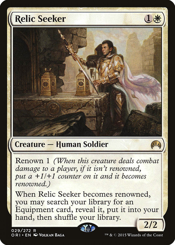 Relic Seeker [Magic Origins] [Foil]