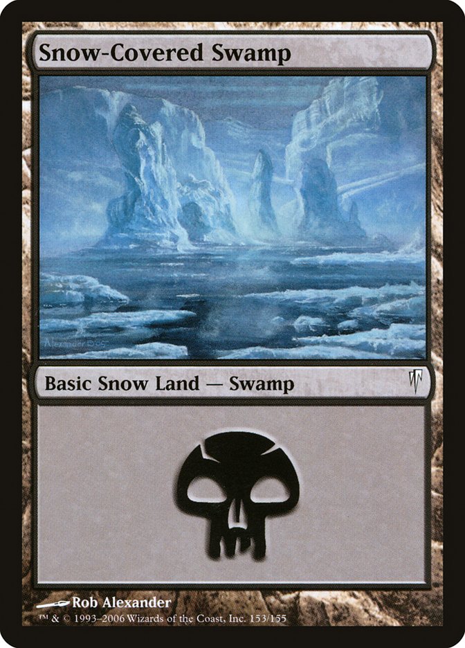 Snow-Covered Swamp [Coldsnap] [Foil]