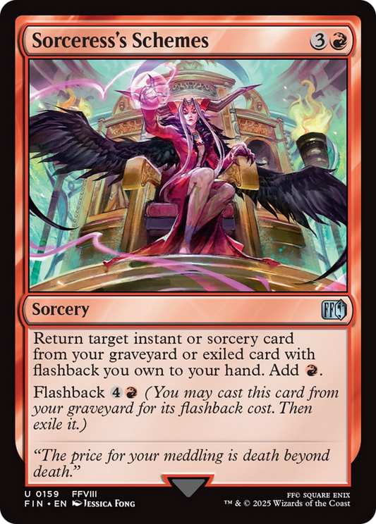Sorceress's Schemes [FINAL FANTASY] [Foil]