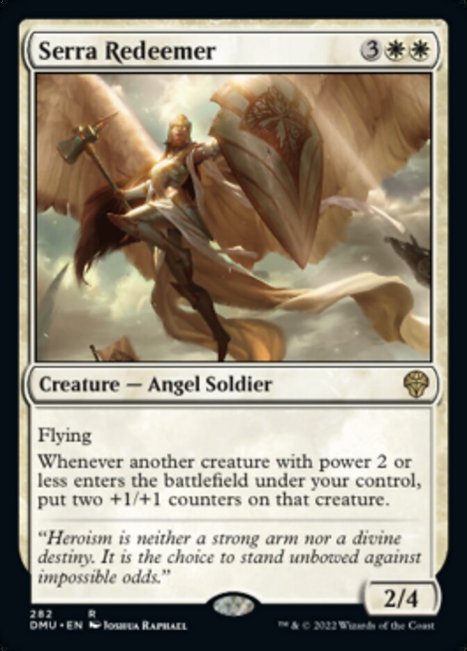 Serra Redeemer [Dominaria United] [Foil]