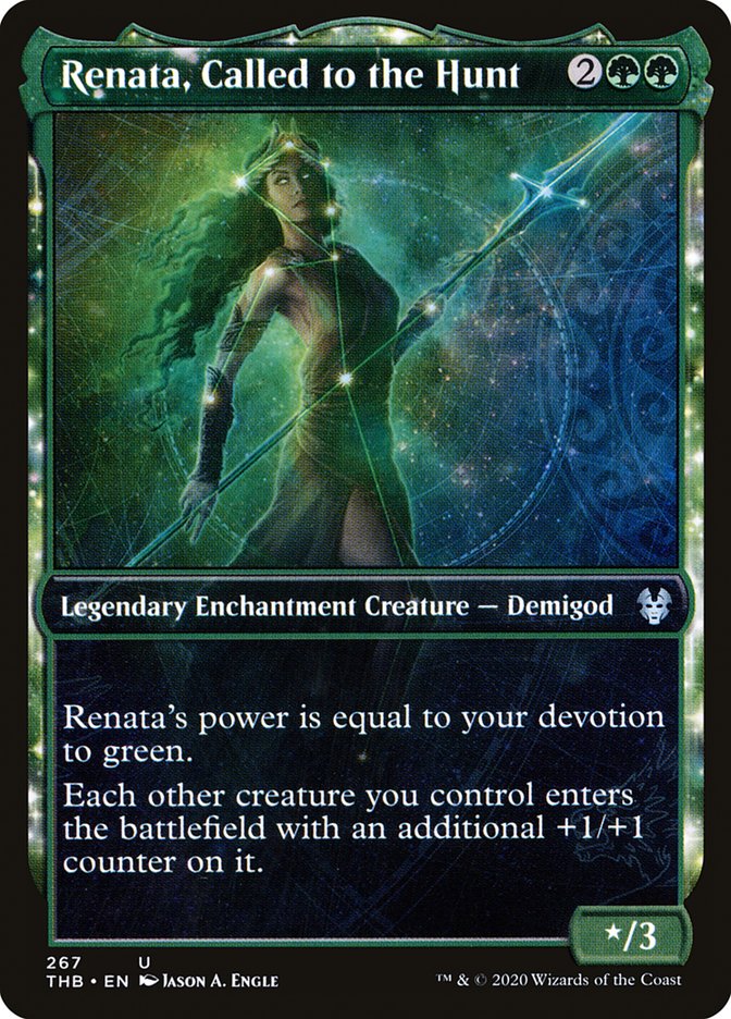 Renata, Called to the Hunt (Showcase) [Theros Beyond Death] [Foil]