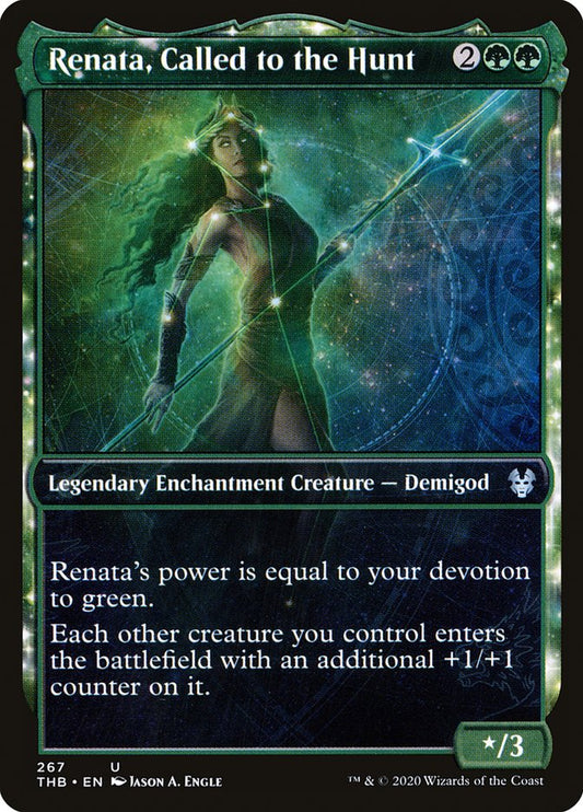 Renata, Called to the Hunt (Showcase) [Theros Beyond Death] [Foil]