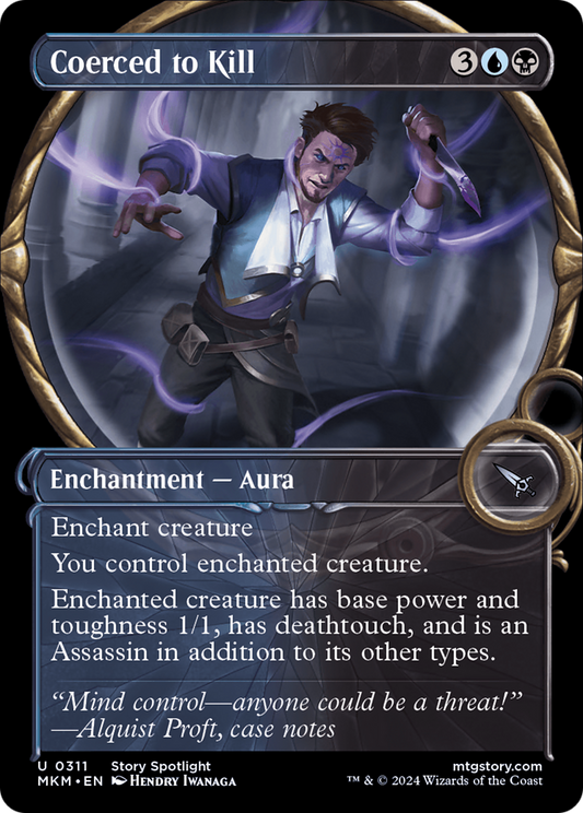 Coerced to Kill (Showcase) [Murders at Karlov Manor] [Foil]