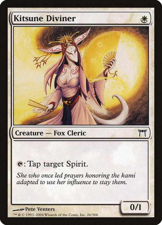 Kitsune Diviner [Champions of Kamigawa] [Foil]