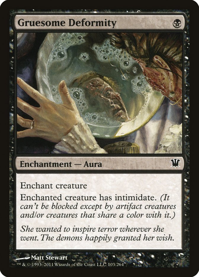 Gruesome Deformity [Innistrad] [Foil]