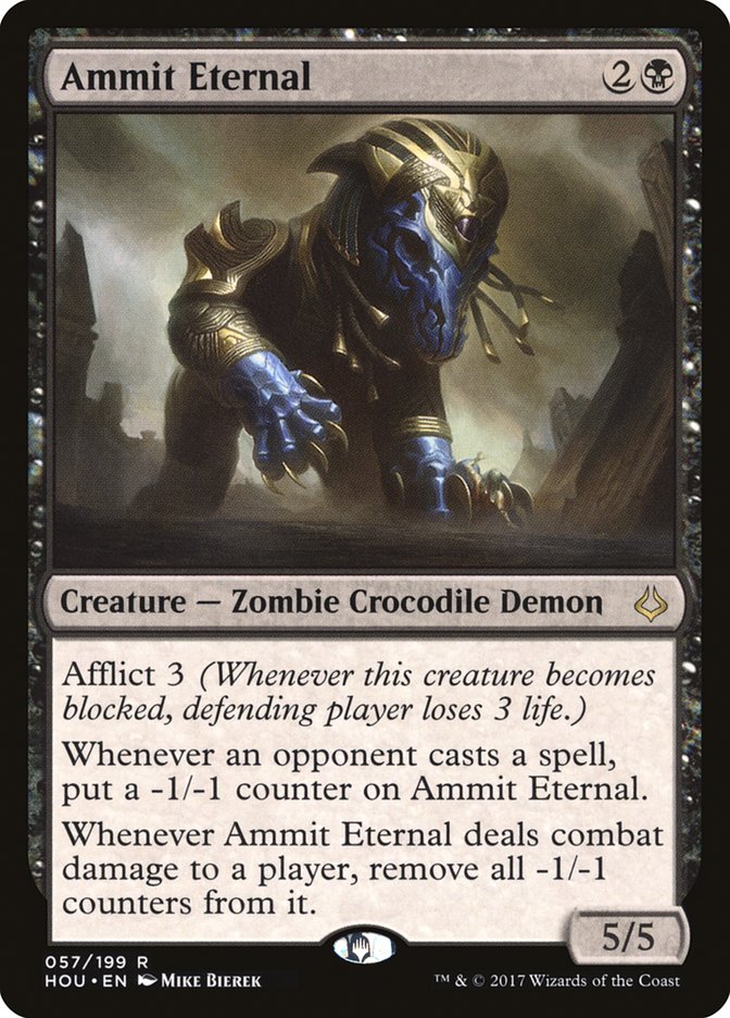 Ammit Eternal [Hour of Devastation] [Foil]
