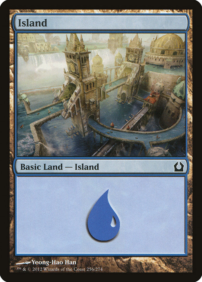 Island (256) [Return to Ravnica] [Foil]