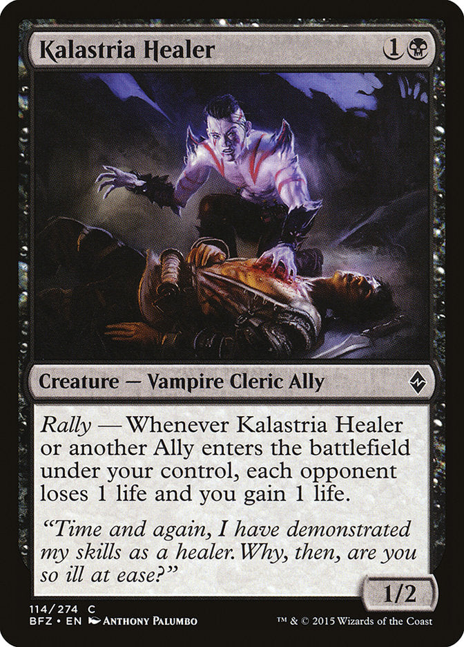 Kalastria Healer [Battle for Zendikar] [Foil]