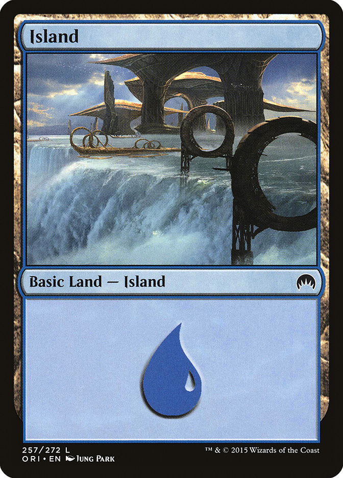 Island (257) [Magic Origins] [Foil]