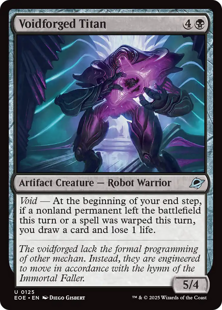 Voidforged Titan [Edge of Eternities] [Foil]