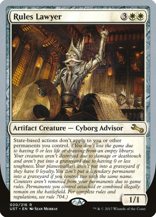 Rules Lawyer [Unstable] [Foil]