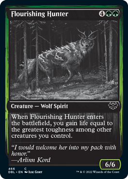 Flourishing Hunter [Innistrad: Double Feature] [Foil]
