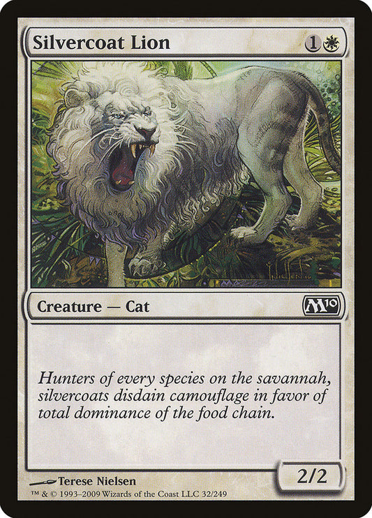 Silvercoat Lion [Core Set 2010]