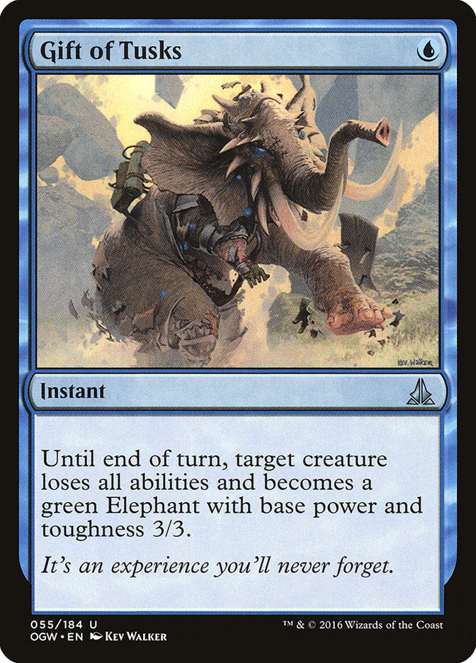 Gift of Tusks [Oath of the Gatewatch] [Foil]