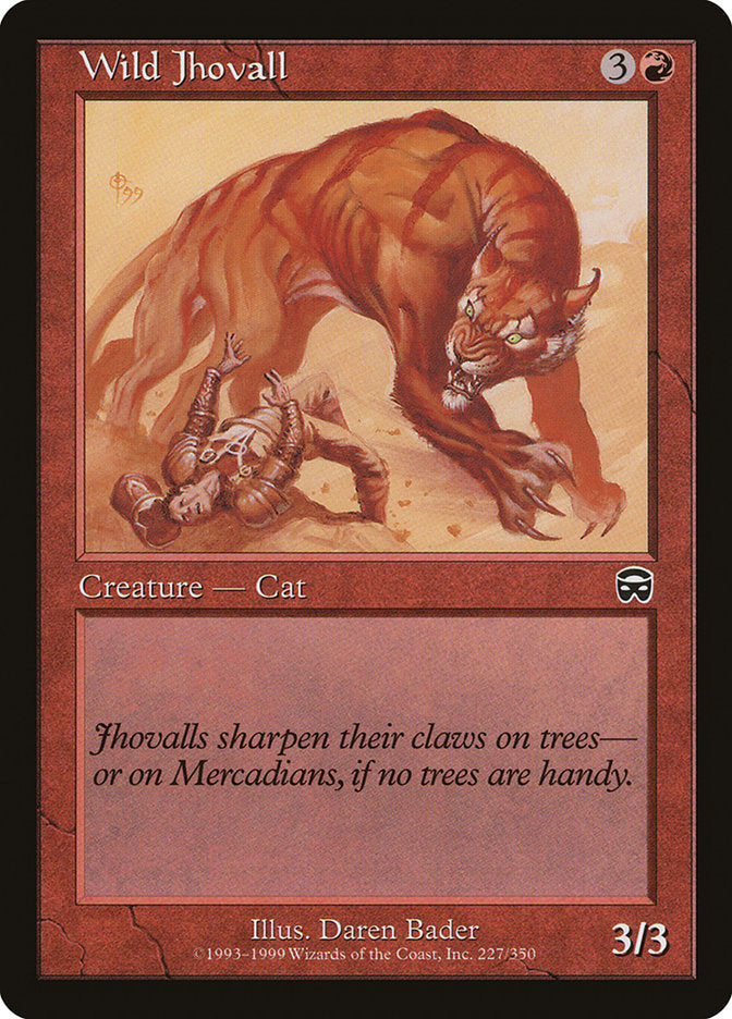 Wild Jhovall [Mercadian Masques] [Foil]
