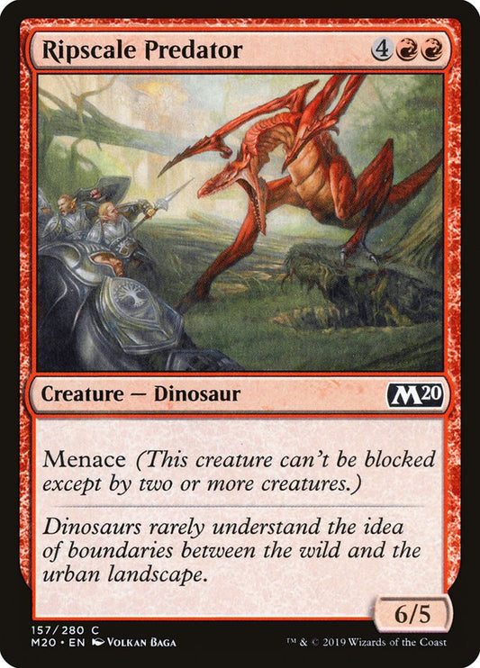 Ripscale Predator [Core Set 2020] [Foil]