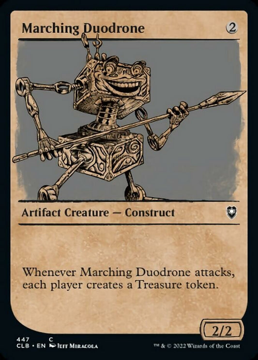 Marching Duodrone (Showcase) [Commander Legends: Battle for Baldur's Gate] [Foil]