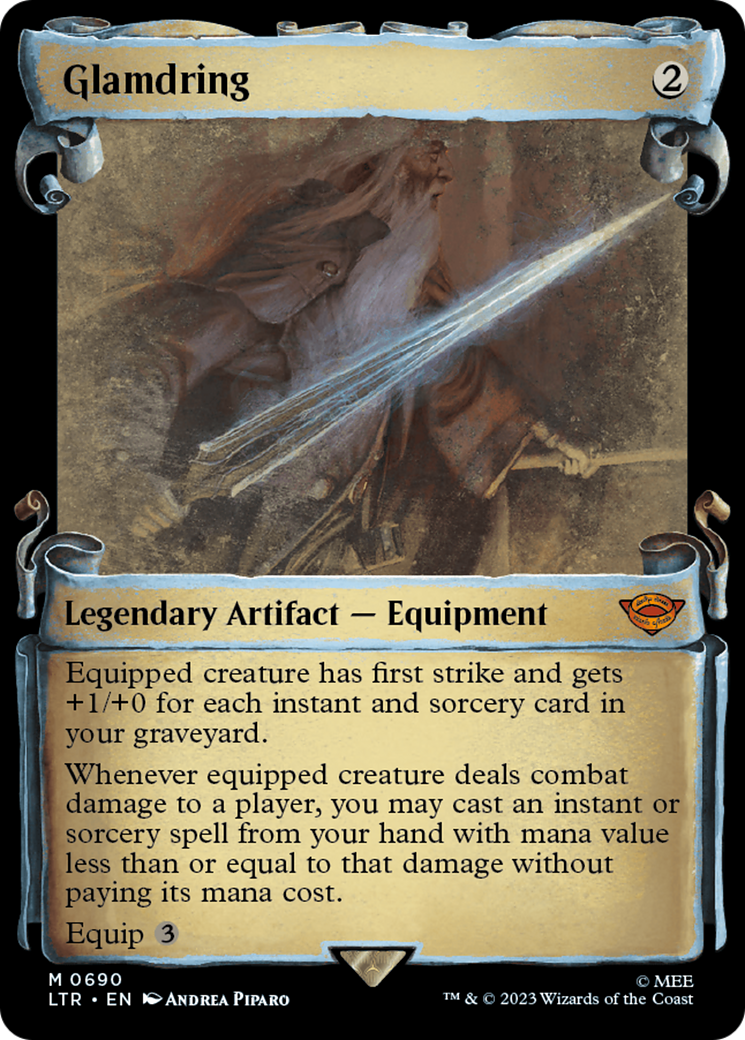 Glamdring [The Lord of the Rings: Tales of Middle-Earth Showcase Scrolls] [Foil]