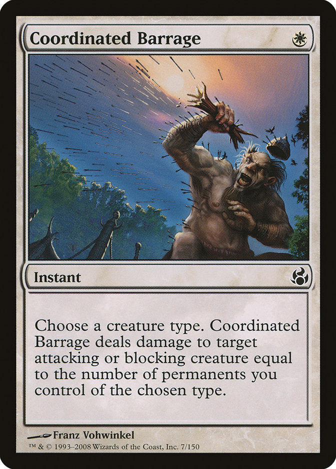 Coordinated Barrage [Morningtide] [Foil]