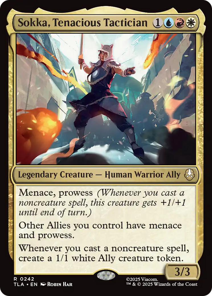 Sokka, Tenacious Tactician [Avatar: The Last Airbender] [Foil]