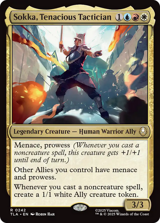 Sokka, Tenacious Tactician [Avatar: The Last Airbender] [Foil]